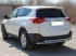 Toyota Rav-4 2013-наст.вр.-Защита заднего бампера радиусная двойная d-53+43